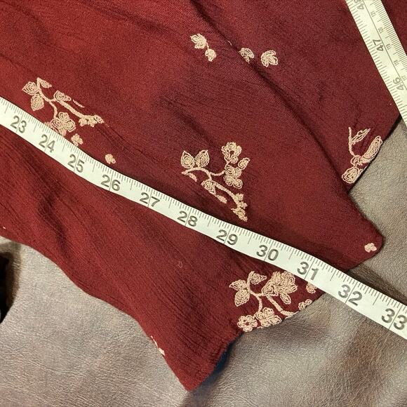 Free People Jasmine Floral Embroidered Mini dress 4 boho fairy As seen on TV - Picture 14 of 14